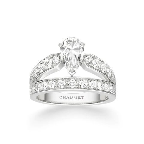Chaumet Joséphine Aube Printanière Solitaire J83796 Platinum Diamonds1