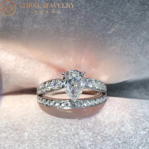 Chaumet Joséphine Aube Printanière Solitaire J83796 Platinum Diamonds8