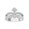 Chaumet Joséphine Éclat Floral Ring J3MZDC Platinum Diamonds 1