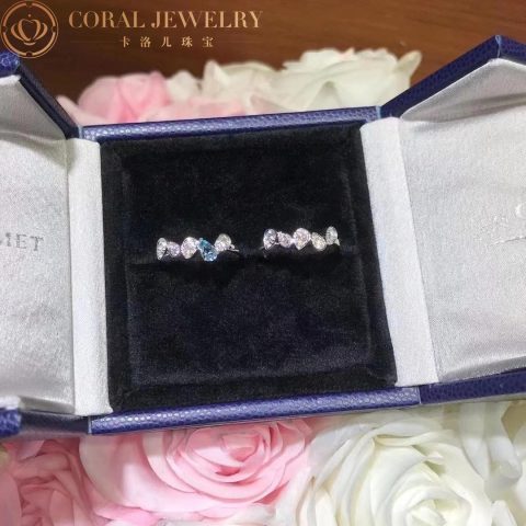 Chaumet Joséphine Ronde D’aigrettes Ring 084961 White Gold, Aquamarine, Diamonds 9