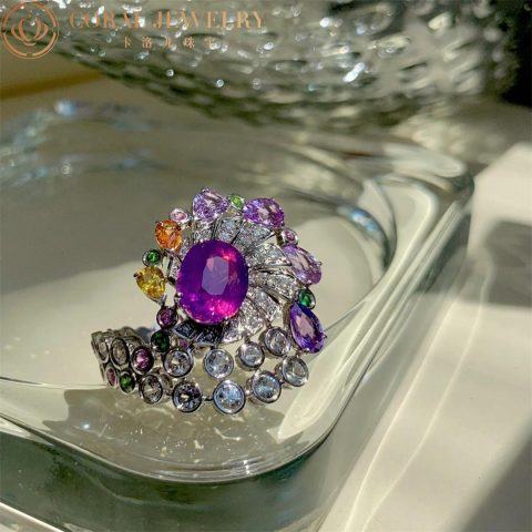 Chaumet Les Ciels De Chaumet Nuages Dor Diamond Ring Coral 22