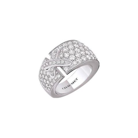 Chaumet Liens Croisés Medium model 082023 in white gold and diamond 2
