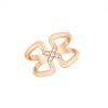 Chaumet Liens Croises Rose Gold And Diamond 082262 co
