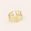 Marli Avenues Ring In Yellow Gold Aven R2 Coral 148