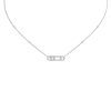 Messika Baby Move White Gold Necklace 04323-WG with Diamonds 3 Messika Baby Move White Gold Necklace 04323-WG with Diamonds