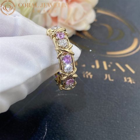 Tiffany Co Schlumberger Sixteen Stone Ring Coral 16