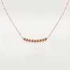Cartier Clash De Cartier N7424312 Necklace Rose Gold Diamonds 1
