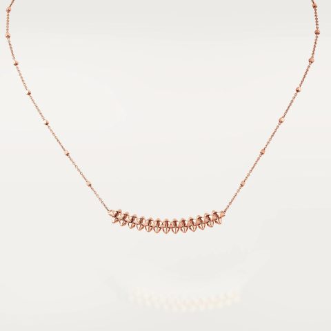 Cartier Clash De Cartier B722474 Necklace Small Model Rose Gold 1