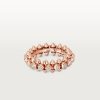 Cartier Clash De Cartier Ring N4765400 Diamonds Rose Gold 2 Cartier Clash De Cartier Ring N4765400 Diamonds Rose Gold 1