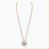 Cartier Amulette De Cartier N329900 Necklace Large Model Rose Gold Diamonds Onyx 1