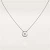 Cartier Amulette De B3047100 Cartier Necklace XS Model White Gold White Mother-of-pearl 1