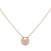 Cartier Amulette B7224519 De Cartier Necklace XS Rose Gold Opal Diamond 1
