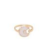 Cartier Amulette De Cartier Ring B4213300 XS Model Mother-of-pearl 1
