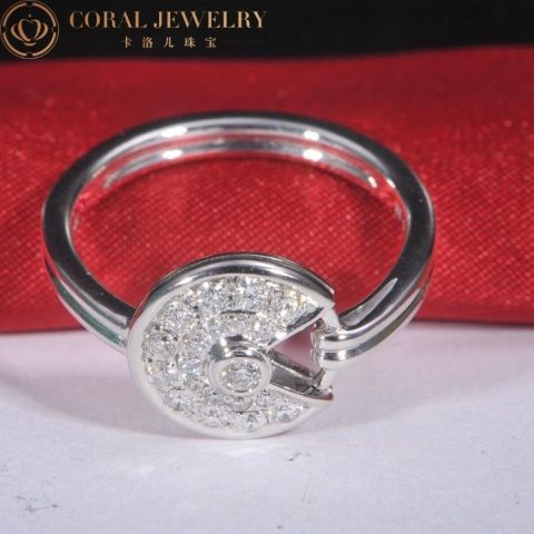 Cartier Amulette De Cartier Ring B4213500 XS Model White Gold 8