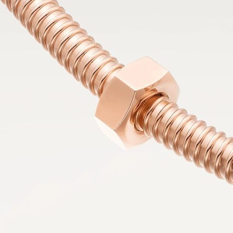 Cartier Ecrou De Cartier N7424398 Necklace Rose Gold 2
