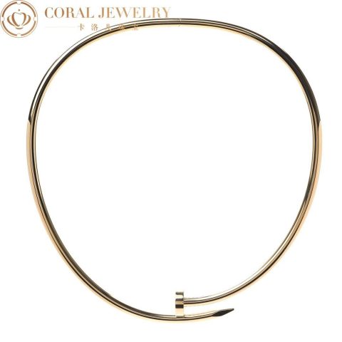 Cartier Juste un Clou Collar N7424165 Necklace Medium Model Yellow Gold 9