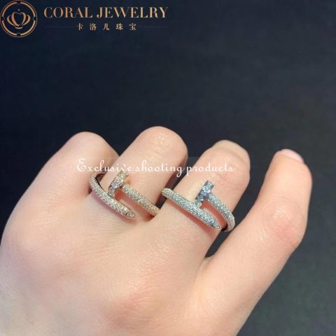 Cartier Juste un Clou Ring N4748600 Rose Gold Diamonds 6