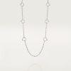 Cartier Juste Un Clou N7413400-1 White Gold Diamond Chain Necklace 1