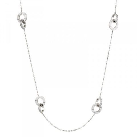Cartier Love Necklace N7066000 Long Chain 18k White 3