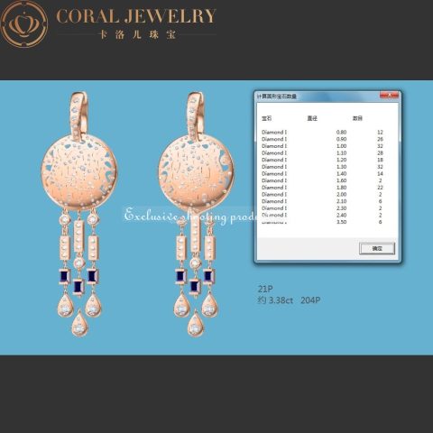 Cartier N8048000 Panthère de Cartier Earrings White Gold Emerald Onyx Diamonds 2