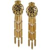 Cartier Panthère de N8503700 Cartier Earrings Yellow Gold Enamel Diamond 2
