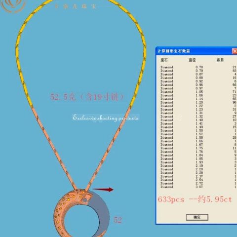 Panthère de Cartier HP700855 Necklace White Gold Black Ceramic Onyx Emeralds Diamonds 12