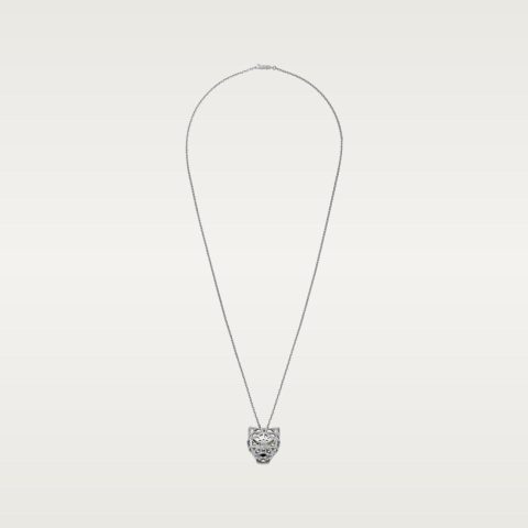 Cartier Panthère de N7424210 Cartier Necklace White Gold Tsavorite Garnets Onyx 1