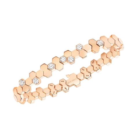 Chaumet 085088 Bee My Love Bracelet Rose Gold Diamonds 1