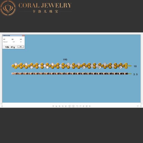 Chaumet 085088 Bee My Love Bracelet Rose Gold Diamonds 4