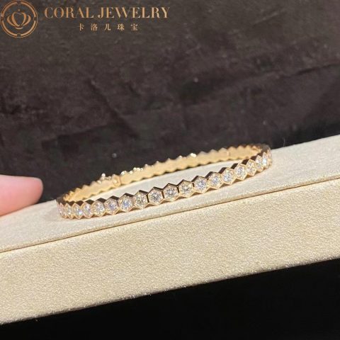 Chaumet Bee My Love Bracelet 083440 Yellow gold diamonds 13