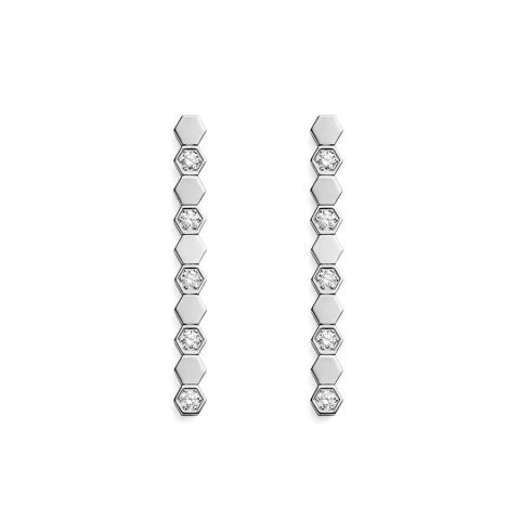 Chaumet Bee My Love Earrings 083990 White gold diamonds 1