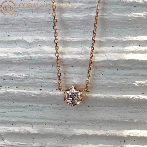 Chaumet 085243 Bee My Love pendant Rose gold diamond 4