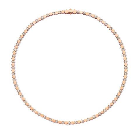Chaumet 084399 Bee My Love Necklace Rose gold diamonds 2
