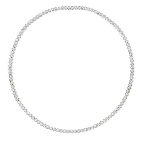 Chaumet 084279 Bee My Love Necklace White gold diamonds 2