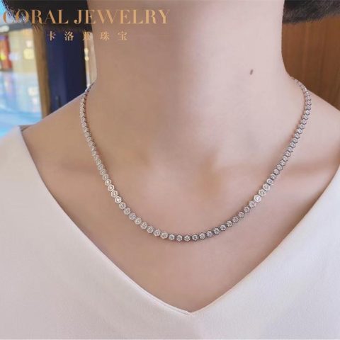 Chaumet 084279 Bee My Love Necklace White gold diamonds 5