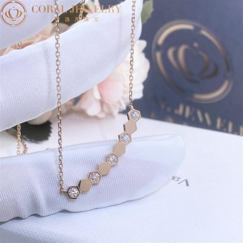 Chaumet 083983 Bee My Love Pendant Rose Gold Diamonds 7