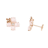 Chaumet Hortensia Aube Rosee 083538 Pink Gold Diamond Opal Earrings 3 Chaumet Hortensia Aube Rosee 083538 Pink Gold Diamond Opal Earrings 1