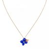 Chaumet Hortensia 083147 Eden Pink Gold Lapis lazuli Diamond Pendant 2
