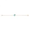 Chaumet Hortensia Eden 083534 Pink Gold Turquoise Diamond Bracelet 1