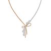 Chaumet 082937 Insolence Necklace White Gold Rose Gold Diamonds 3 Chaumet 082937 Insolence Necklace White Gold Rose Gold Diamonds 2