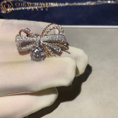 Chaumet Insolence Ring 082962 White Gold, Rose Gold, Diamonds 35