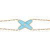 Chaumet 082935 Jeux De Liens Bracelet Rose Gold Turquoise Diamond 2 Chaumet 082935 Jeux De Liens Bracelet Rose Gold Turquoise Diamond 2