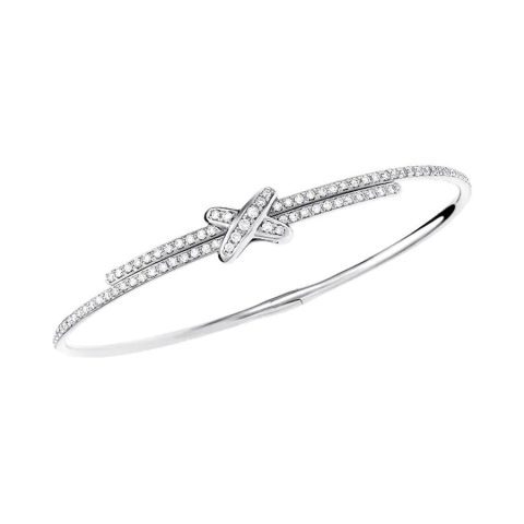 Chaumet Jeux De Liens Bracelet 081798 White Gold Diamonds 2