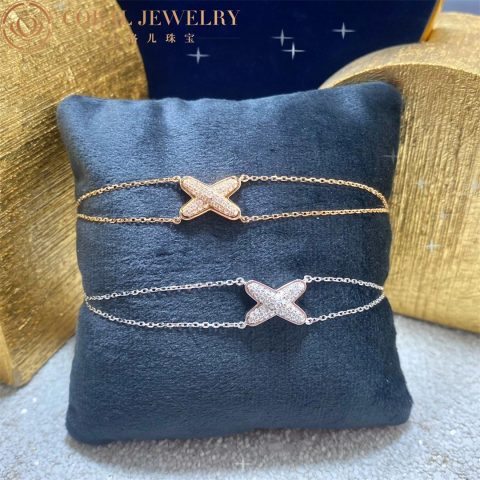 Chaumet 083222 Jeux De Liens Bracelet Rose gold Diamonds 6