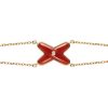 Chaumet 085123 Jeux De Liens Carnelian Bracelet Rose Gold Carnelian Diamond 3 Chaumet 085123 Jeux De Liens Carnelian Bracelet Rose Gold Carnelian Diamond 1