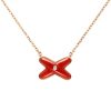 Chaumet 085108 Jeux De Liens Carnelian Pendant Rose Gold Carnelian Diamond 2