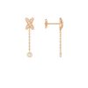 Chaumet Jeux de Liens 080048 Earrings Rose Gold Diamonds 1