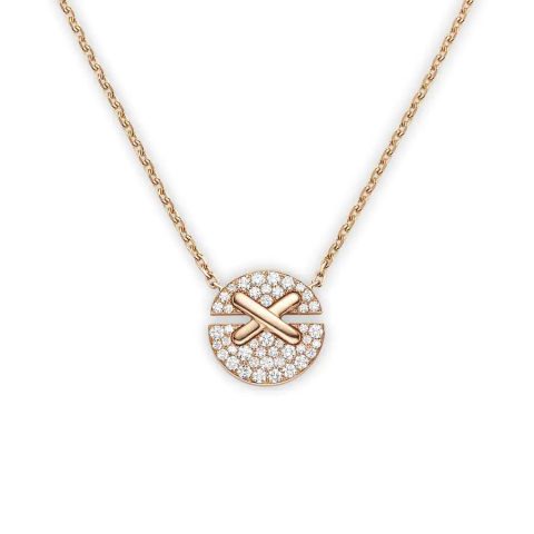 Chaumet 084221 Jeux De Liens Harmony Diamonds Small Model Pendant 2