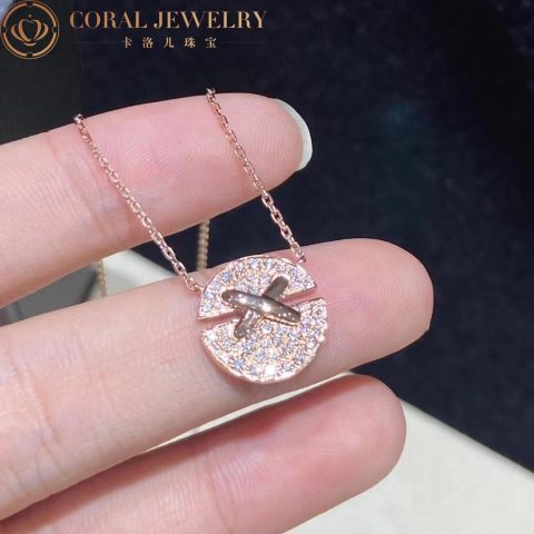 Chaumet 084221 Jeux De Liens Harmony Diamonds Small Model Pendant 4