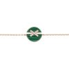 Chaumet 084997 Jeux De Liens Harmony Malachite Bracelet Rose Gold Malachite Diamonds 2